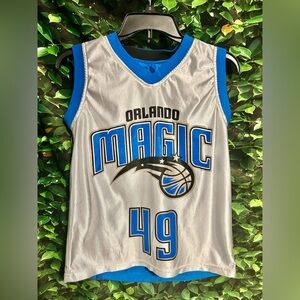 Orlando Magic #25 Reversible Tank Jersey Blue White Black Youth Medium 8/10